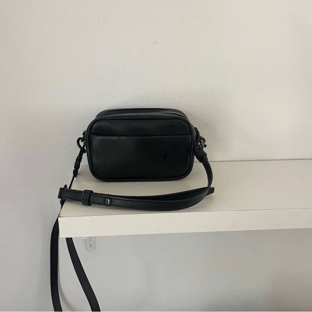 TORY BURCH PERRY BOMBE MATTE BLACK Crossbody Bag